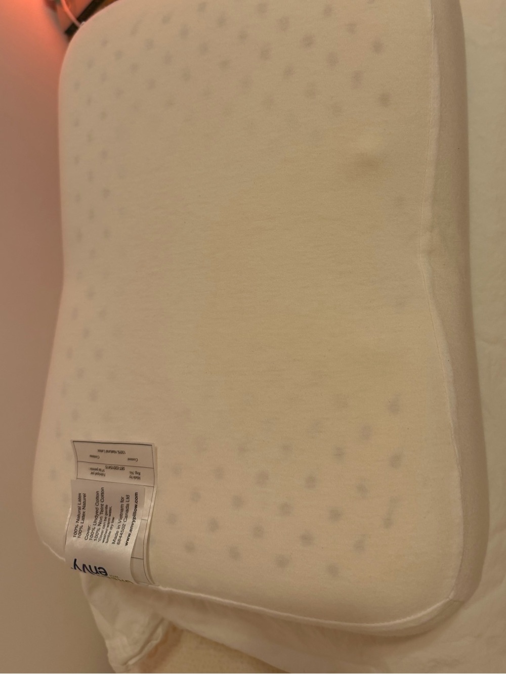 Envy Face Contour Pillow - Cream Travel Size